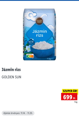 Jázmin rizs 1kg