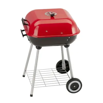 GrillChef Faszenes Party Grill Kocsi, 45x45cm