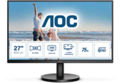 AOC Q27B3MA 27'' Sík QHD 75 Hz 16:9 VA LED Monitor