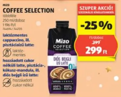 Mizo Coffe Selection, 250ml