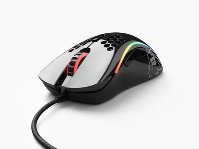 Glorious Model D (Glossy Black) gamer egér