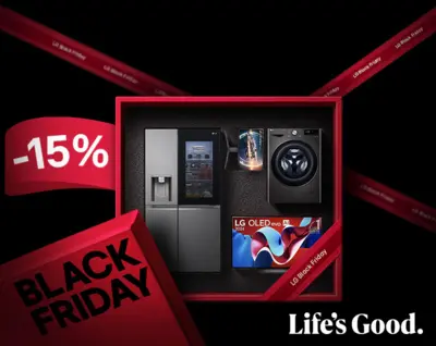 LG Black Friday akció a Webáruházban!