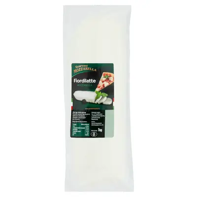 Szarvasi Mozzarella Fiordilatte Zsíros Lágysajt 1 kg