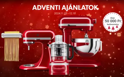 KitchenAid adventi kedvezmények