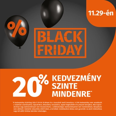 Müller Black Friday november 29-én