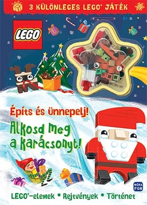 Nagy Ágnes: LEGO - Építs és ünnepelj! Alkosd meg a karácsonyt! 3 különleges játék