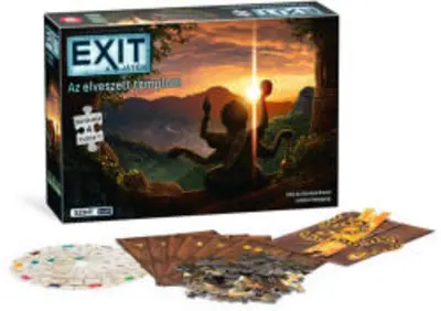 EXIT A játék és Puzzle - Az elveszett templom társasjáték