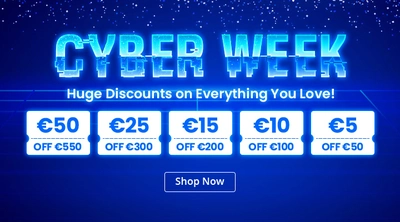 Cyber Week (akár 80% kedvezmény)