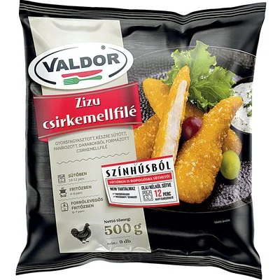 Valdor zizu csirkemellfilé, 500 g