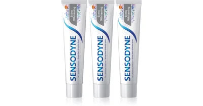 Sensodyne Extra Whitening fogfehérítő paszta fluoriddal érzékeny fogakra