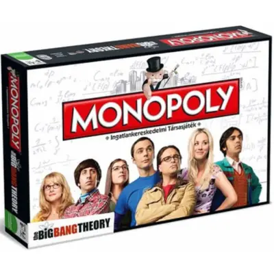 Monopoly Agymenők társasjáték