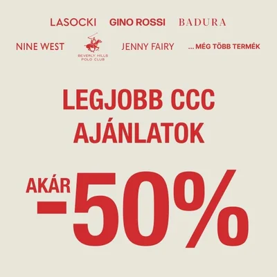 Leárazás (akár -50%)