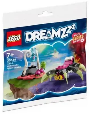 LEGO - 30636 DREAMZzz Z-Blob és Bunchu menekülése a pók elől