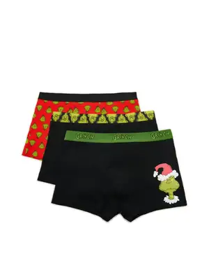 3 karácsonyi boxer Grinch (215AV-99X)