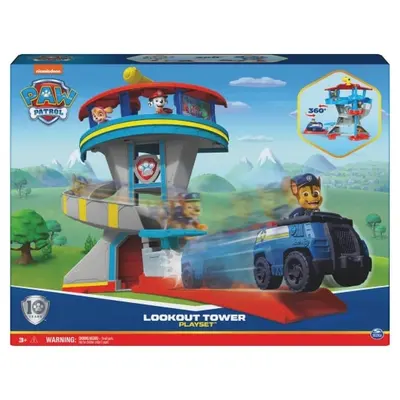 Paw Patrol Mancs Őrjárat kilátó torony játékszett