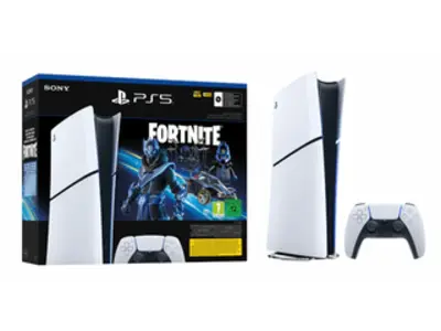 PlayStation®5 Slim Digital Edition konzol – Fortnite® Cobalt Star csomag