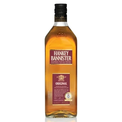 Hankey Bannister Skót Blended whisky 40%, 1l