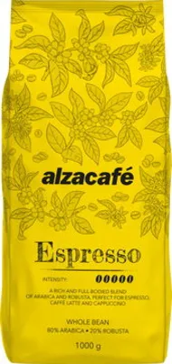 AlzaCafé Espresso, szemes, 1000g kávé