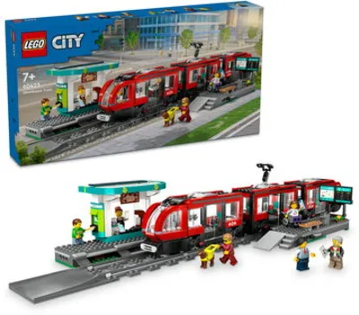 LEGO® City 60423 Belvárosi villamos és megálló
