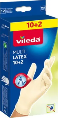 VILEDA Multi Latex 10+2 M/L munkakesztyű (AlzaPlus+)