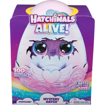 Hatchimals - Titkos Óriás tojás Puffcorn és Draggle (6069132)