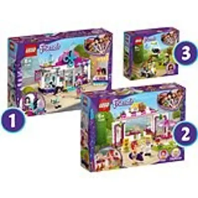 LEGO® Friends 66687 akciós csomag a 3 legnépszerűbb építőkészlettel lányoknak -