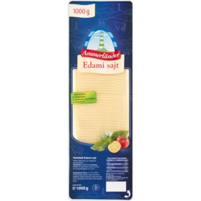 Ammerländer szeletelt edámi sajt 1000 g