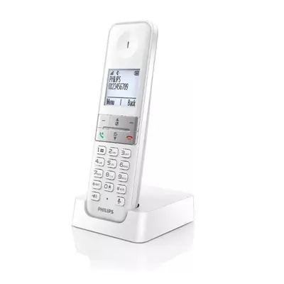 Philips D4701W/53 Dect telefon fehér 500mah