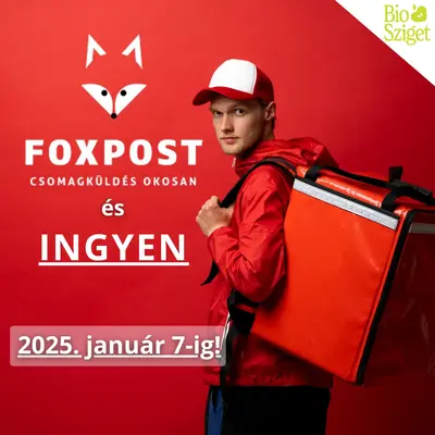 Biosziget ingyenes Foxpost