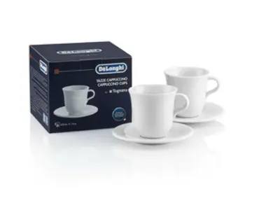 De'Longhi DLSC309 Tognana cappuccino csésze szett, Fehér