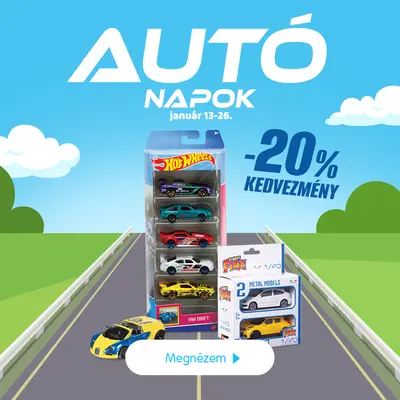 Autó napok - 20% kedvezmény