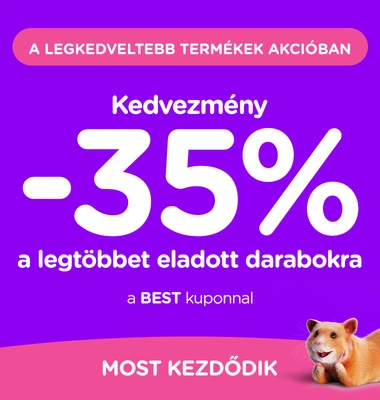 35% kedvezmény bestsellereinkre