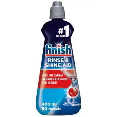 Finish Shine & Protect gépi öblítőszer 400ml