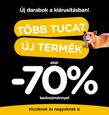 Téli kiárusítás akár 70% kedvezménnyel