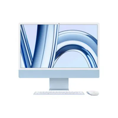 iMac 24" M3 Magyar, kék all In One PC