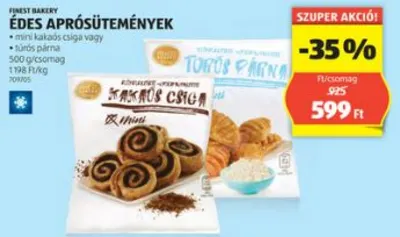 Édes aprósütemények, 500g