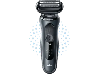 BRAUN Series 6 61-N1000s Wet&Dry Borotva, utazótokkal, szürke