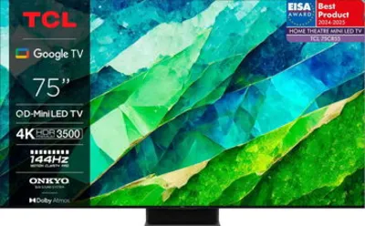 75" TCL 75C855 televízió