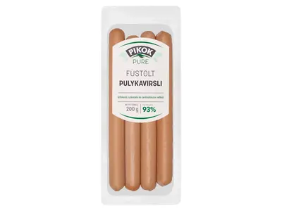 Pikok Pure Füstölt pulykavirsli, 200 g