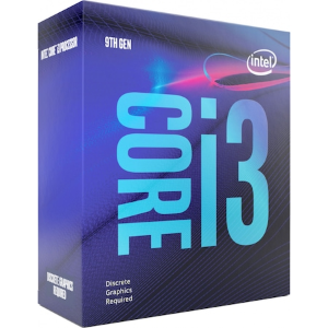 Intel Core™ i3-9100F Processzor, 3.60GHz / 4.20GHz Turbo Boost, Coffee Lake, 6MB Cache, 1151 Socket, Integrált grafikus processzor nélkül