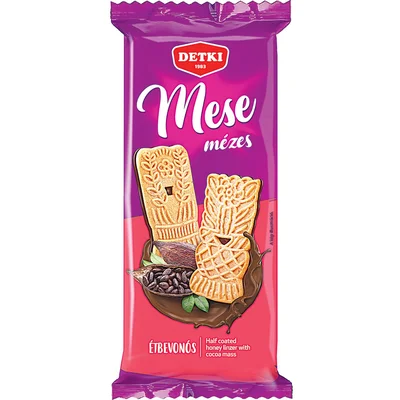 Mese mézes linzer étbevonóval félig mártva, 180 g