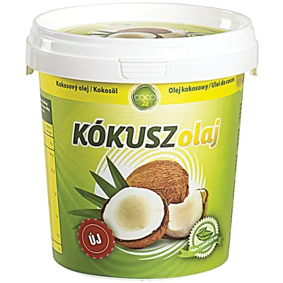 Coco24 kókuszolaj, 1 lt