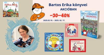 Bartos Erika könyvei 30-40% kedvezménnyel