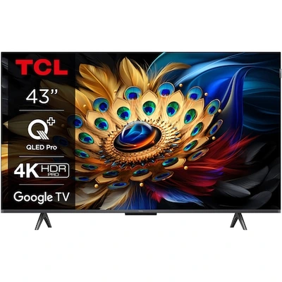 TCL 43C655 Smart LED Televízió, 109 cm