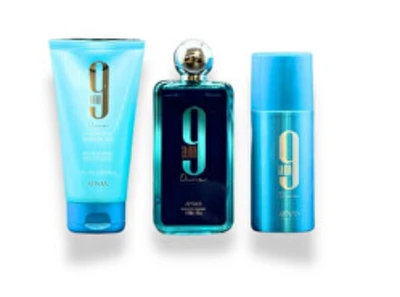 Afnan 9AM Dive EDP 100ml férfi parfüm + dezodor spray 150ml + tusfürdő 150ml