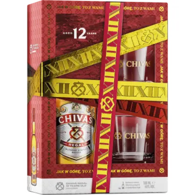 Chivas R.12YO 0,7l 40% +2poh