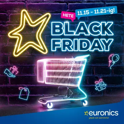 Black Friday hete az Euronics-nál