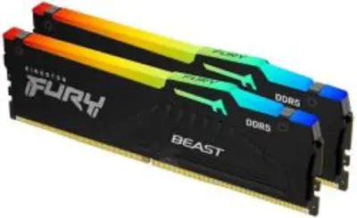 Kingston Technology FURY Beast RGB Memória modul 32 GB 2 x 16 DDR5 6000 MHz (KF560C36BBEAK2-32)