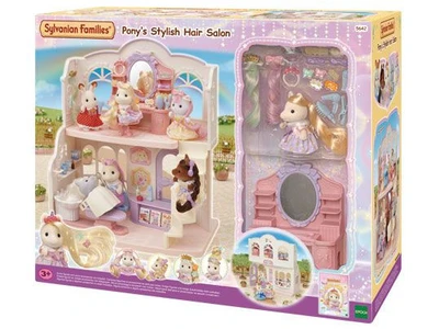 Sylvanian Families Póni Hajszalon