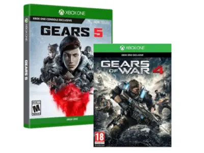 Microsoft Xbox One Gears 5 + of War 4 játék